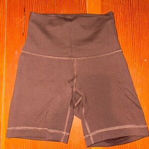 lululemon athletica Brown Bike Shorts